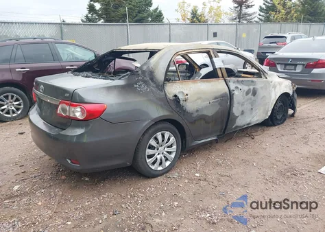 2013 Toyota Corolla Le из США, поврежденный, VIN 2T1BU4EE4DC038853